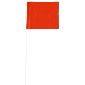 4” x 5” PVC Stake Marking Flags - view 3