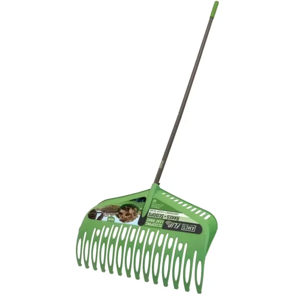 Ames® FLIP Scooping Leaf Rake