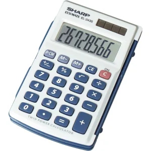 Sharp® Dual-Powered Basic Calculator