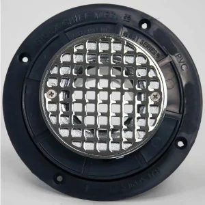 Noble Clamping Ring ABS Drains | Square Nickel - view 2