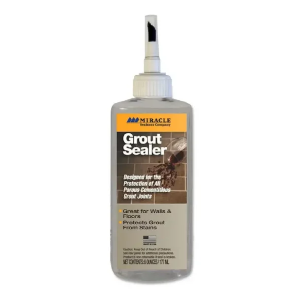 Miracle Sealants Grout Sealer | 6 oz. Bottle