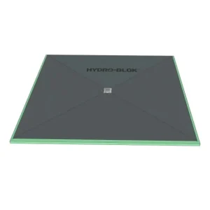 Hydro-Blok Classic Center Drain Shower Pans | 36″ x 36″ Center Drain Pan