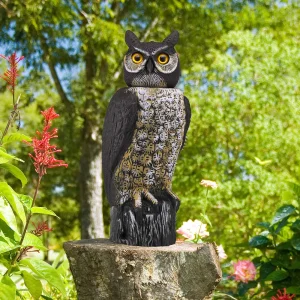 Dalen Natural Enemy Scarecrow® Rotating-Head Owl™ - view 3