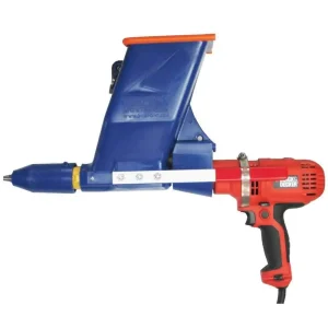 Quikpoint Mortar Gun with Black & Decker DR250 3/8″ Drill