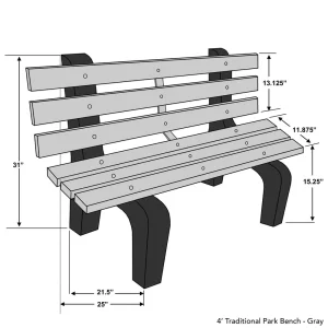 Traditional Park Benches
