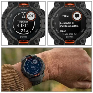 Garmin® Instinct® 3-45mm Solar GPS Watch - view 2