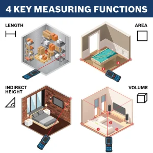 Bosch® BLAZE™ GLM165 Laser Distance Measurers - view 4