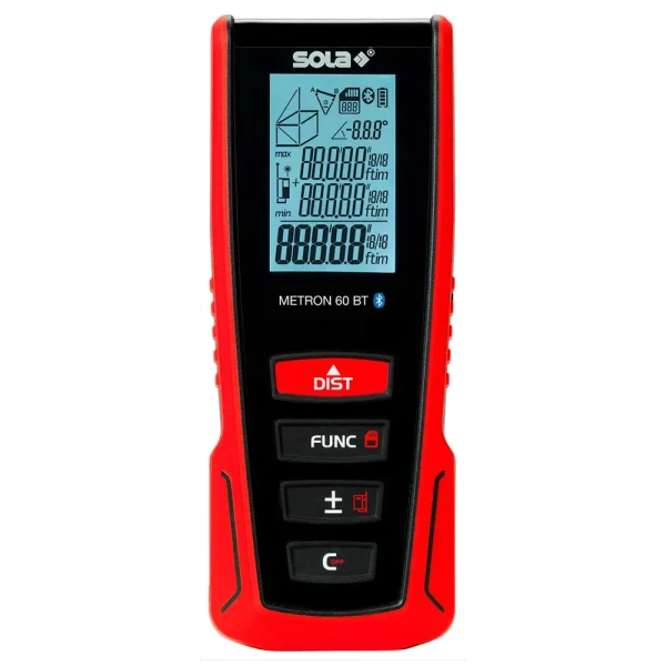 Sola® METRON 60 BT Laser Distance Meter