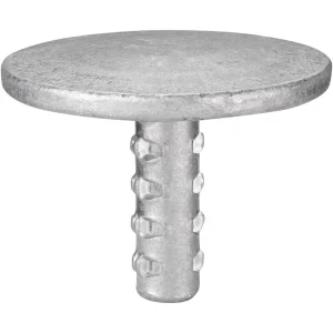 Aluminum Dome Top Concrete/Bench Markers - view 2