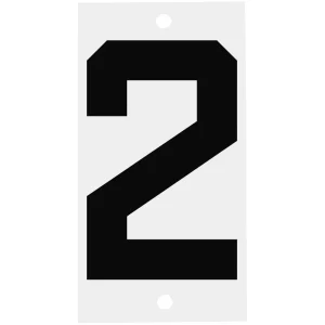 Fiberglass Number Plates for Stream Gauges - view 2