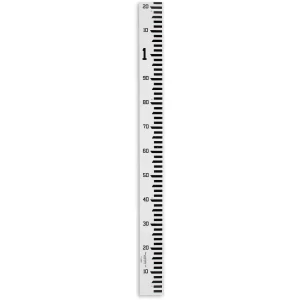 Fiberglass Stream Gauges with Metric Graduations