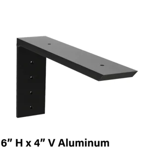 The Original Granite Bracket Regular Shelf Bracket | 6″ H x 4″ V / Steel