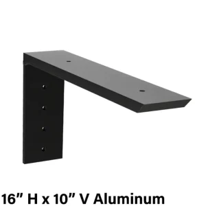 The Original Granite Bracket Regular Shelf Bracket | 6″ H x 4″ V / Steel - view 2