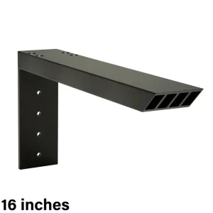 The Original Granite Bracket Industrial “L” Countertop Support Bracket | 16″ - view 2
