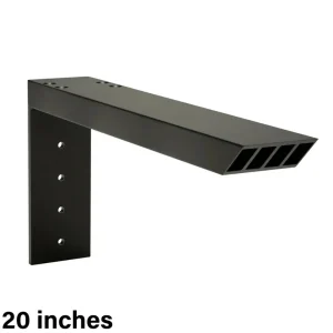 The Original Granite Bracket Industrial “L” Countertop Support Bracket | 16″ - view 4