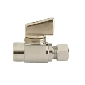 Danco 3/8″ Comp Outlet x 1/2″ FIP Inlet Straight Stop