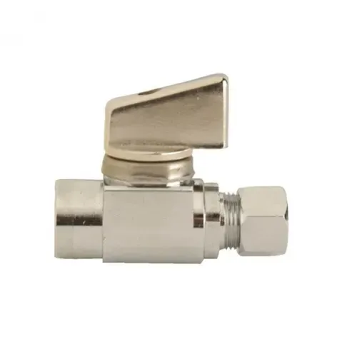 Danco 3/8″ Comp Outlet x 1/2″ FIP Inlet Straight Stop