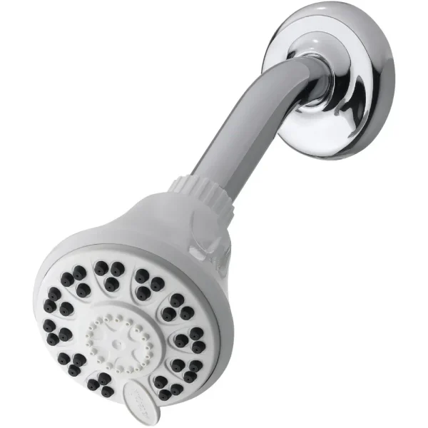 Waterpik EcoFlow 4-Spray Fixed Showerhead