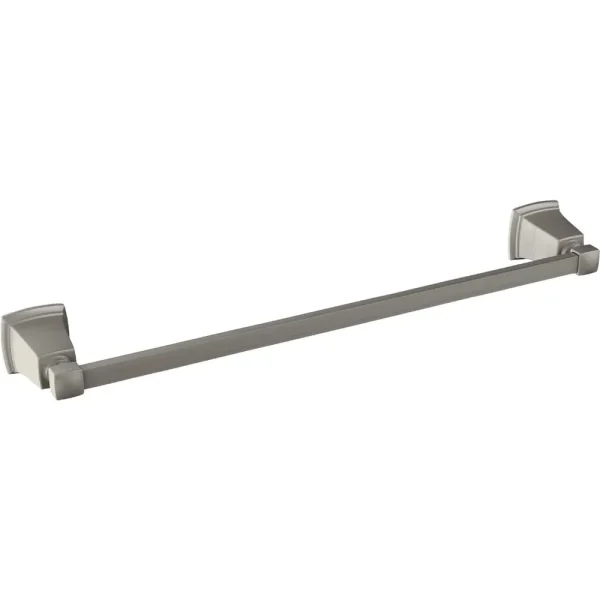 Moen Boardwalk Brushed Nickel Towel Bar, 18 in