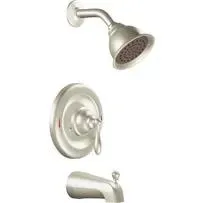 Moen Caldwell Brushed Nickel Tub & Shower Trim