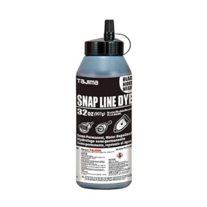 Tajima Snap Line Dye Permanent Marking Chalk | Black / 6 lbs. - view 3