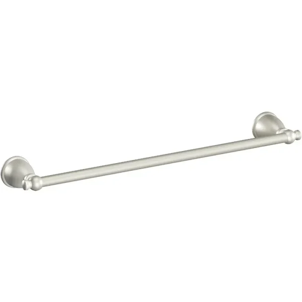 Moen Caldwell Brushed Nickel Towel Bar, 24 in