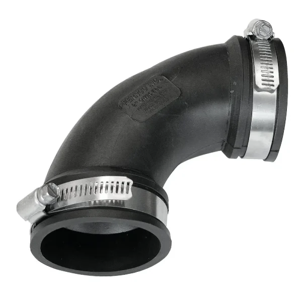 Fernco 2 In. 90 Deg. DWV Flexible Repair Elbow