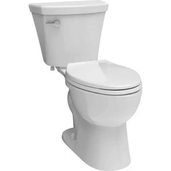Delta Turner White Elongated Toilet