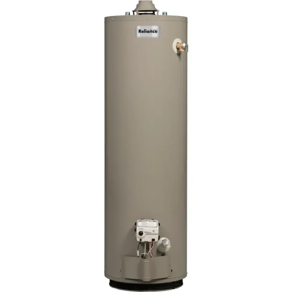 Reliance Tall Natural Gas Water Heater, 40 Gallon