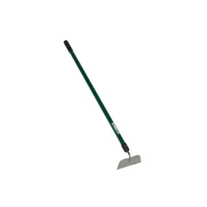 Garden Hoe, Welded Head, 48″ Green Fiberglass Handle