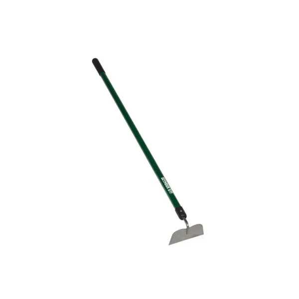 Garden Hoe, Welded Head, 48″ Green Fiberglass Handle