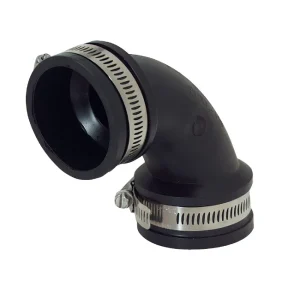 Fernco 1-1/2 In. 90 Deg. DWV Flexible Repair Elbow