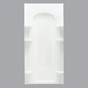 Sterling 36 in. Curved Shower Back Wall