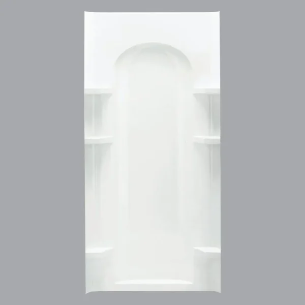 Sterling 36 in. Curved Shower Back Wall