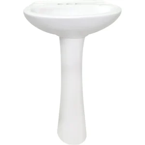 Cato Terra Pedestal Lavatory Sink