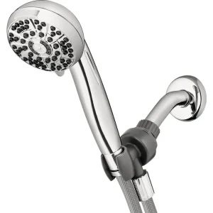 Waterpik PowerPulse 6-Spray Chrome Hand-Held Shower