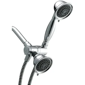 Waterpik PowerSpray& Design Essential 3-Spray Combo Hand-Held Shower