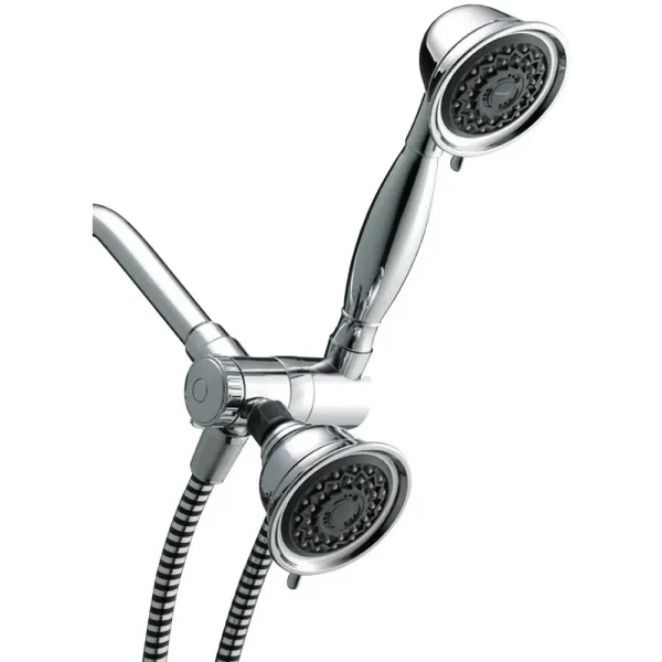 Waterpik PowerSpray& Design Essential 3-Spray Combo Hand-Held Shower