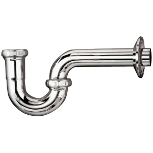 Do it Best Chrome-Plated 22 Gauge Brass P-Trap, 1-1/2 In. x 1-1/2 In