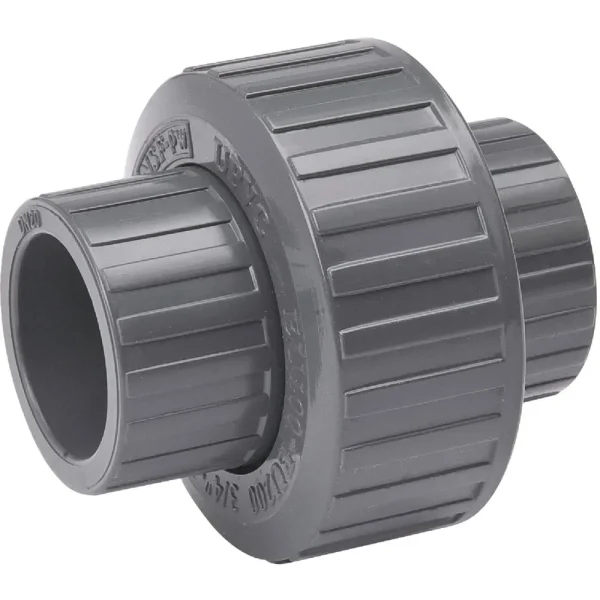 PVC Grey Solvent Weld Union