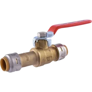 SharkBite Max 1/2 in. Brass Push-Fit Slip Ball Valve