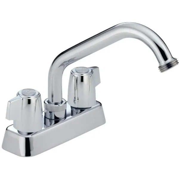 Delta Classic Chrome Two Handle Laundry Faucet