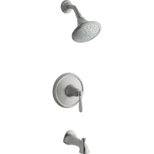 Kohler Linwood Rite-Temp Tub and Shower Trim, Brushed Nickel