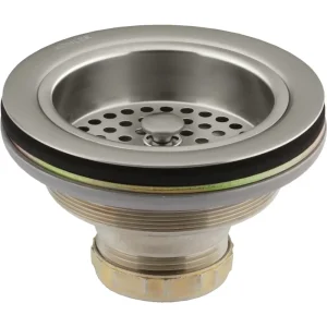 Kohler Duostrainer Sink Drain and Strainer, Brushed Nickel