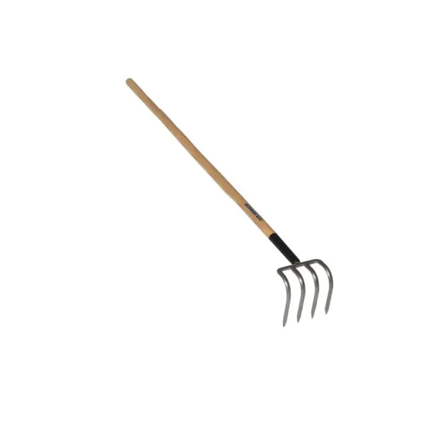 Forged Potato/Refuse Hook, 54″ Wood Handle