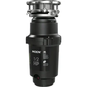 Moen GX Pro 1/2 Horsepower Galvanized Steel Garbage Disposer