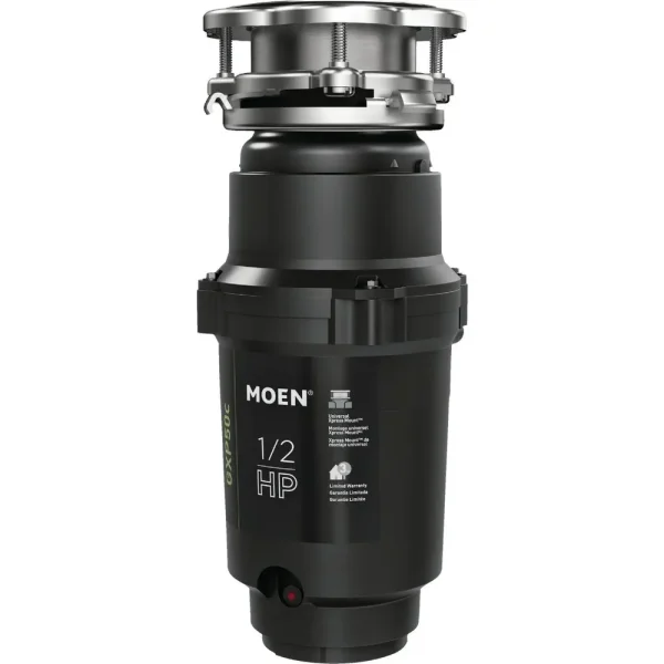 Moen GX Pro 1/2 Horsepower Galvanized Steel Garbage Disposer