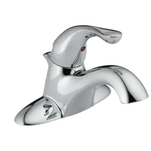 Delta Classic Chrome Single Handle Centerset Bathroom Faucet