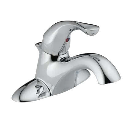 Delta Classic Chrome Single Handle Centerset Bathroom Faucet