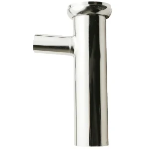 Branch Dishwasher Tailpiece Plain End Direct Connect Brass Tubular